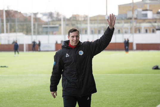Utsiktens tränare Martin Smedberg Dalence