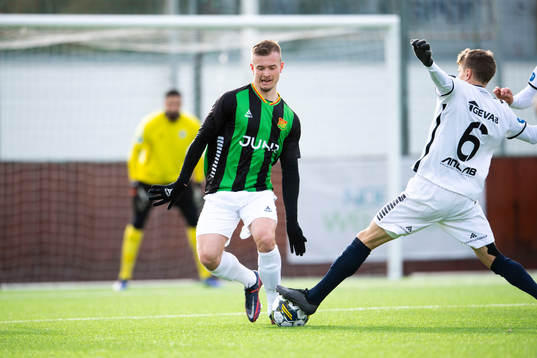 GAIS Alexander Ahl Holmström  och Utsiktens Erik Westermark