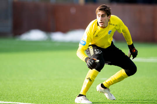 Utsiktens målvakt Jovan Lucic