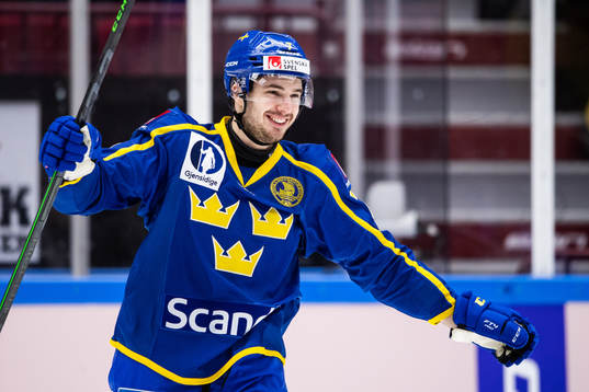Hardy Häman Aktell of Sweden celebrates