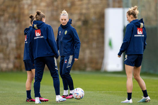Stina Blackstenius of the Swedish women's national football