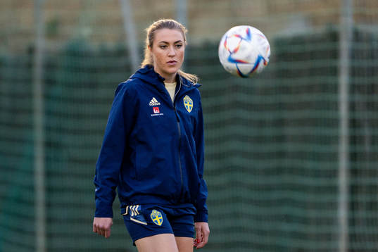 Freja Olofsson of the Swedish women's national football