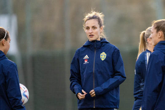 Nathalie Björn of the Swedish women's national football