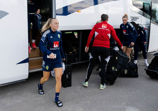 Hanna Bennison of the Swedish women's national football