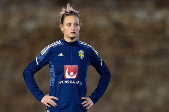 Nathalie Björn of the Swedish women's national football