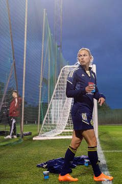 Jonna Andersson of the Swedish women's national football