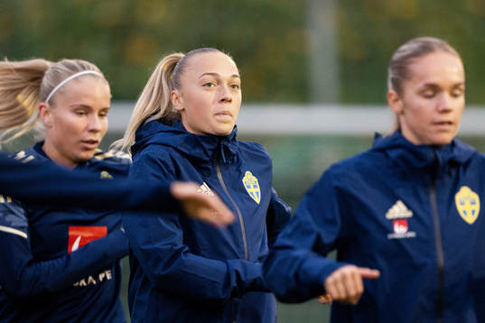 Hanna Bennison of the Swedish women's national football