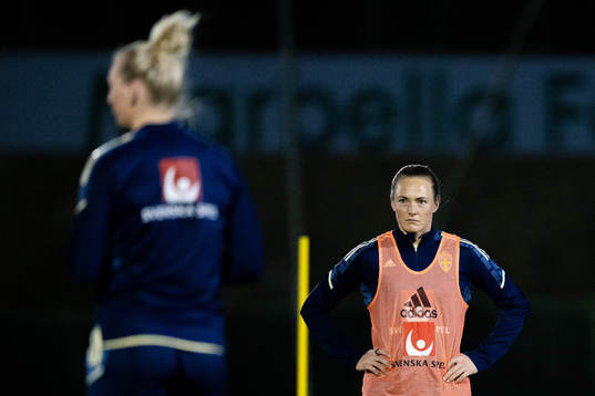 Magdalena Eriksson of the Swedish women's national football