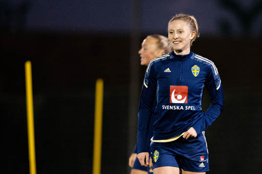 Rebecka Blomqvist of the Swedish women's national football