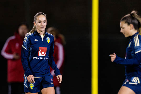 Hanna Lundkvist of the Swedish women's national football