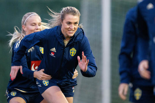 Freja Olofsson of the Swedish women's national football