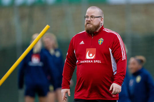 Analyst Anders Eriksson of the Swedish women's national