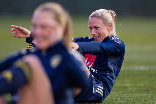 Jonna Andersson of the Swedish women's national football