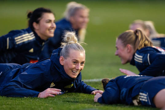 Stina Blackstenius of the Swedish women's national football