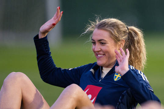 Freja Olofsson of the Swedish women's national football