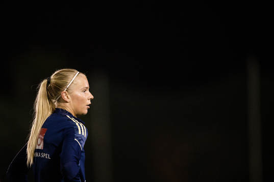 Stina Lennartsson of the Swedish women's national football