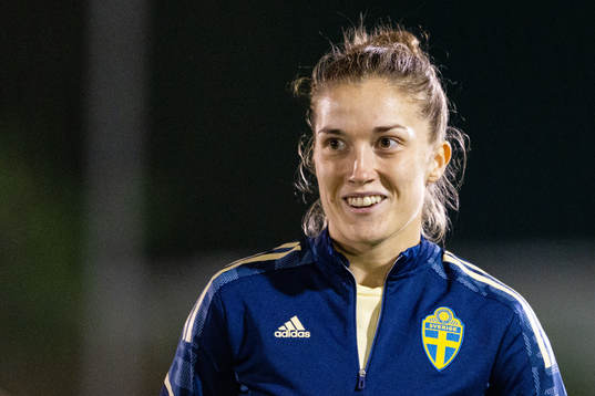 Filippa Angeldahl of the Swedish women's national football