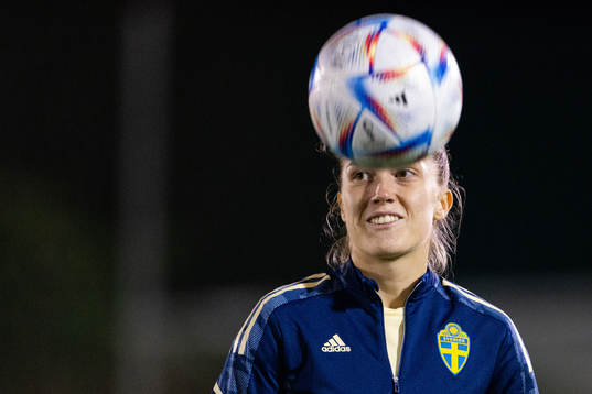 Filippa Angeldahl of the Swedish women's national football