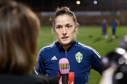 Filippa Angeldahl of the Swedish women's national football