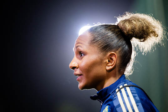 Madelen Janogy of the Swedish women's national football team