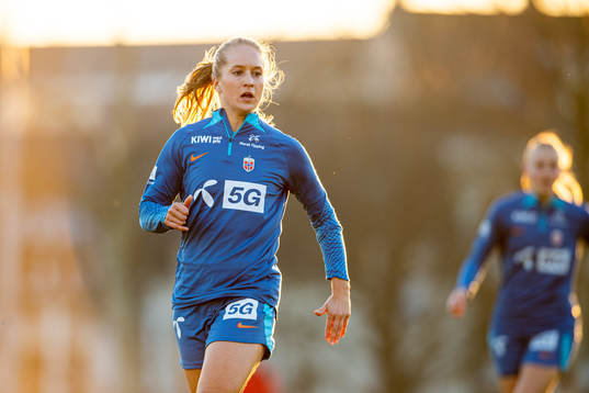 Amalie Eikeland of the Norwegian women's national football