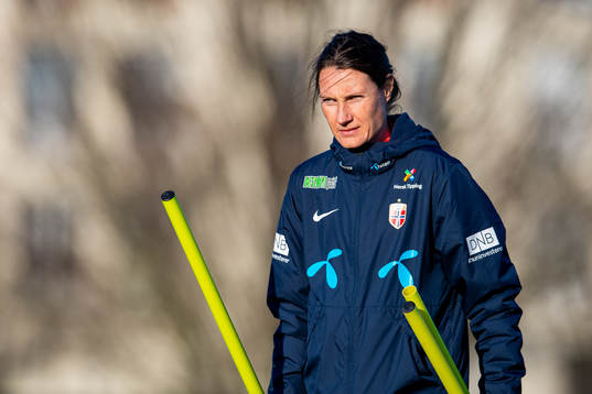 Ingvild Stensland, assistant coach of the Norwegian women's