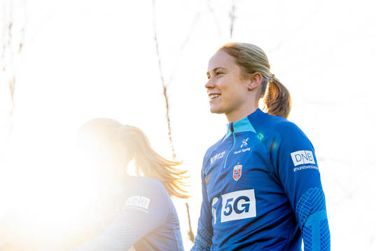 Julie Blakstad of the Norwegian women's national football