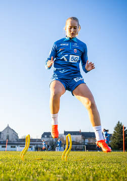 Amalie Eikeland of the Norwegian women's national football