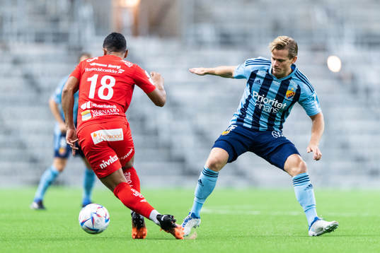 Värnamos Wenderson Oliveira do Nascimento och Djurgårdens