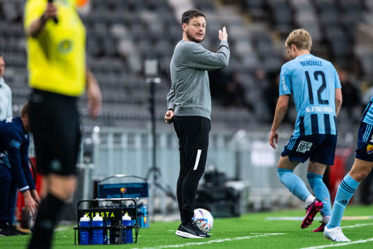 Värnamos tränare Kim Hellberg