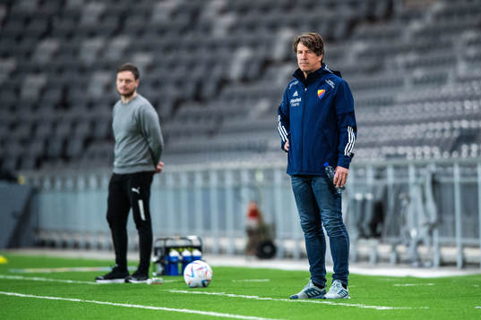 Djurgårdens tränare Thomas Lagerlöf