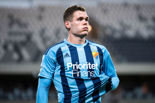 Djurgårdens Jacob Bergström deppar