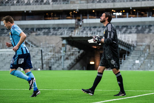 Djurgårdens målvakt Tommi Vaiho
