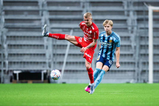 Värnamos Viktor Bergh och Djurgårdens Theo Bergvall