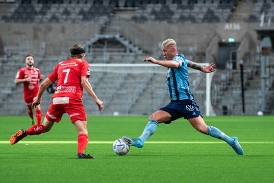 Värnamos Charlie Vindehall och Djurgårdens Victor
