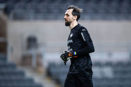Värnamos målvakt Pilip Vaitsiakhovich