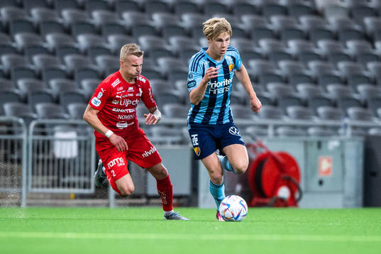 Värnamos Viktor Bergh och Djurgårdens Theo Bergvall
