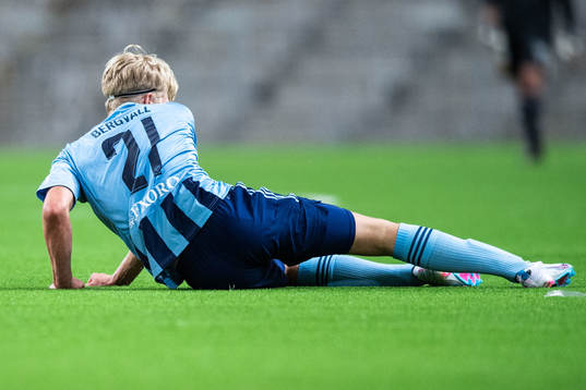 Djurgårdens Lucas Bergvall har ont