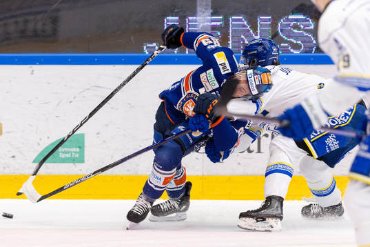 Växjös Jayden Halbgewachs och Leksands Anton Johansson