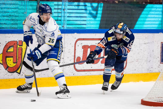 Leksands Patrik Noren och Växjös Dan Sexton