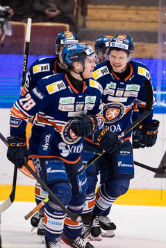 Växjös Hugo Gustafsson jubel