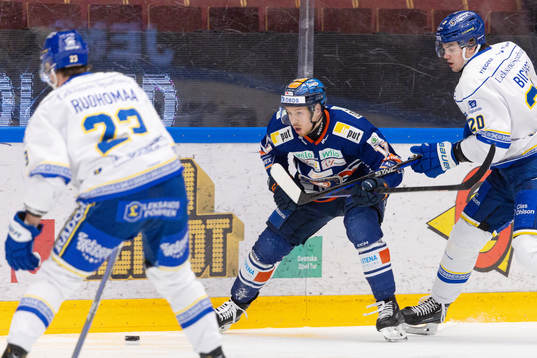 Växjös Kalle Kossila och Leksands Lian Bichsel