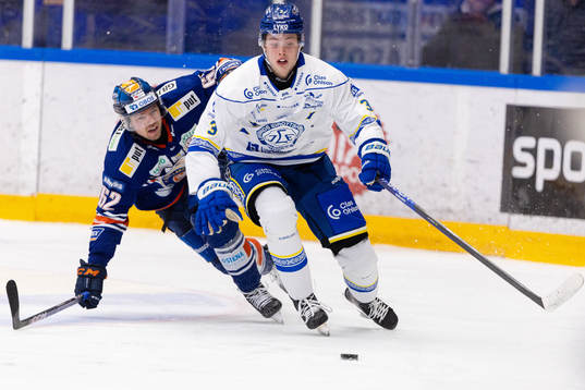 Växjös Manuel Ågren och Leksands Anton Johansson