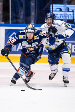 Växjös Hugo Gustafsson och Leksands Olle Alsing