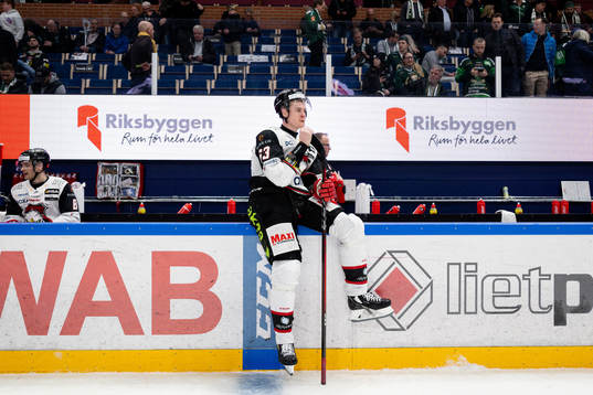 Malmö Redhawks Fredrik Händemark deppar