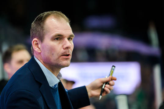 Färjestads huvudtränare Tomas Mitell