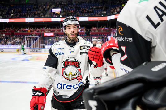 Malmö Redhawks Markus Lauridsen jublar