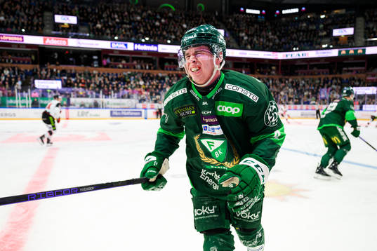 Färjestads Oscar Lawner har ont