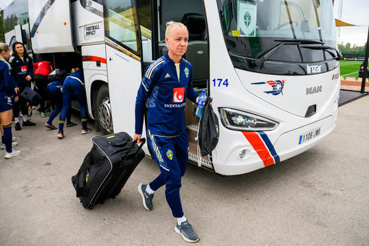 Caroline Seger of the Swedish women's national football