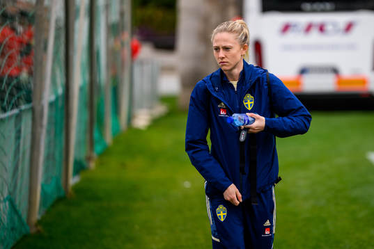 Rebecka Blomqvist of the Swedish women's national football